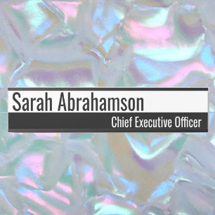 Placa De Porta Sinal de porta do escritório de 10" preto e branc