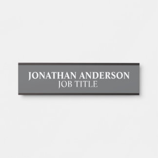 Placa De Porta Sinal de porta profissional moderna