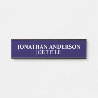 Placa De Porta Sinal de porta profissional moderna