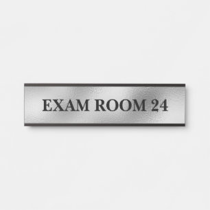 Placa De Porta Sinal do Doutor Médico Vidro Olhar Sala de Exame