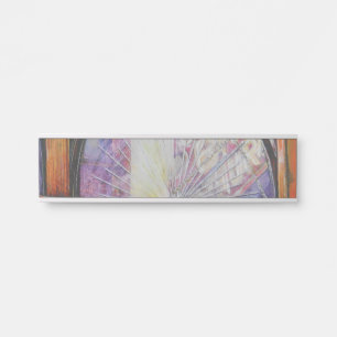 Placa De Porta Somos Todas Mães Voando À Volta Da Mesma Luz.