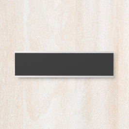 Placa De Porta Uma superfície preta texturizada com padrão de grã