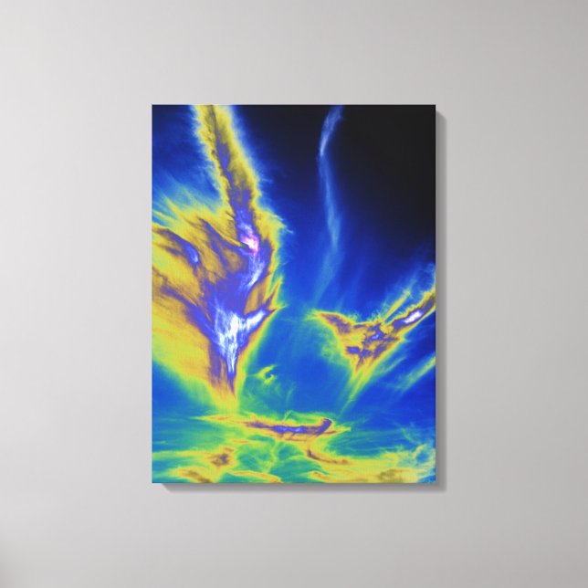 Placa de Praia de Cirrus Clod Formby Impressão acr (Frente)