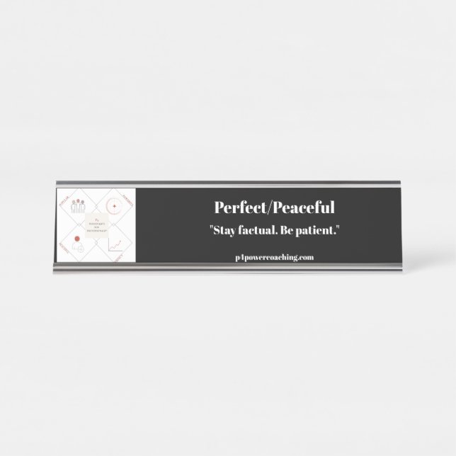 Placa de Prata Perfeita/Pacífica para Mesa (Frente)