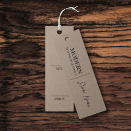 Placa de preço de exibição de travamento de vestuá