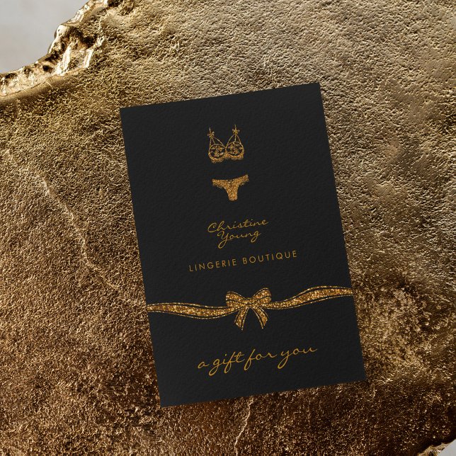 Placa de Presente de Boutique da Lingerie de renda (Criador carregado)