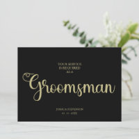Placa de Proposta Simples de Casamento Chic Padrin