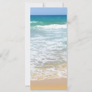 Placa de rack de praia tropical