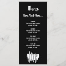 Placa de rack Design de menu de firmware preto e b