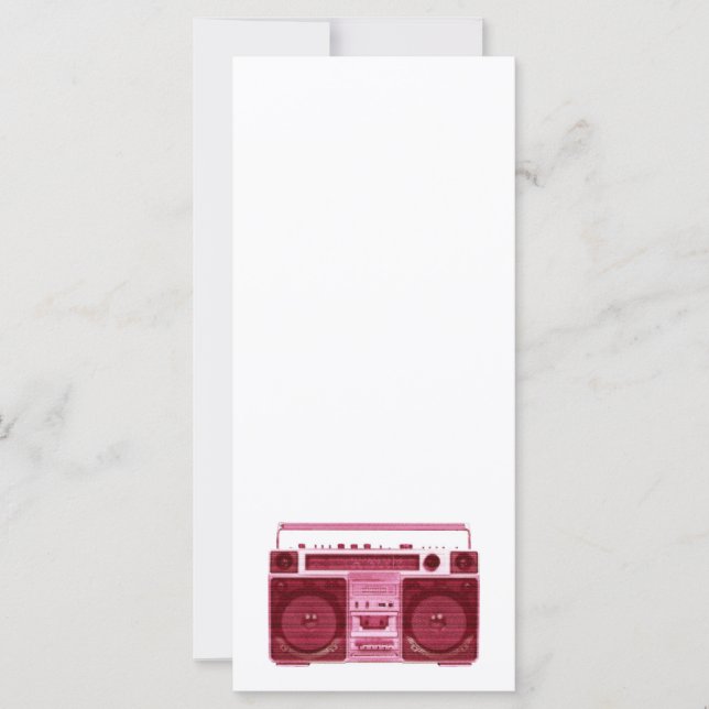 placa de rádio retrô (Frente)