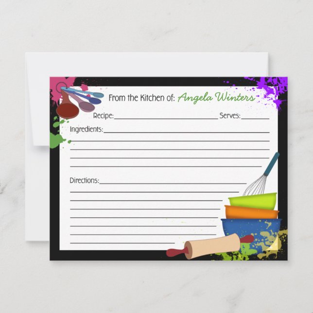 Placa de recebimento de abertura colorida (Frente)