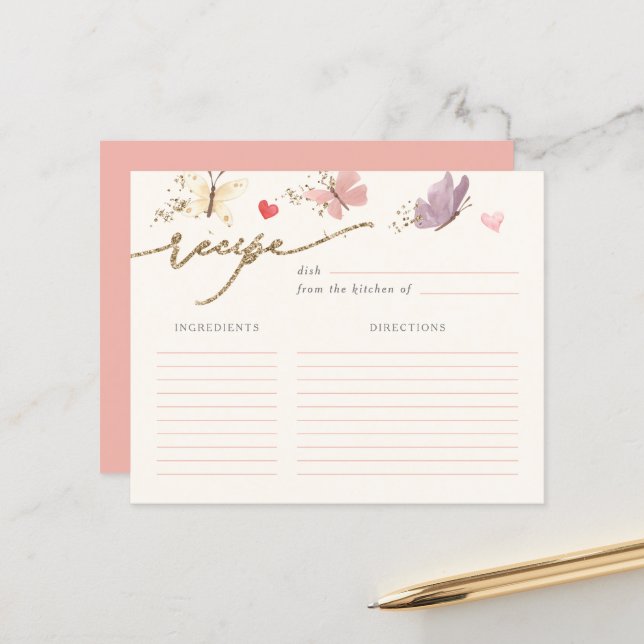 Placa de recebimento de Chá de panela de borboleta (Frente/Verso In Situ)