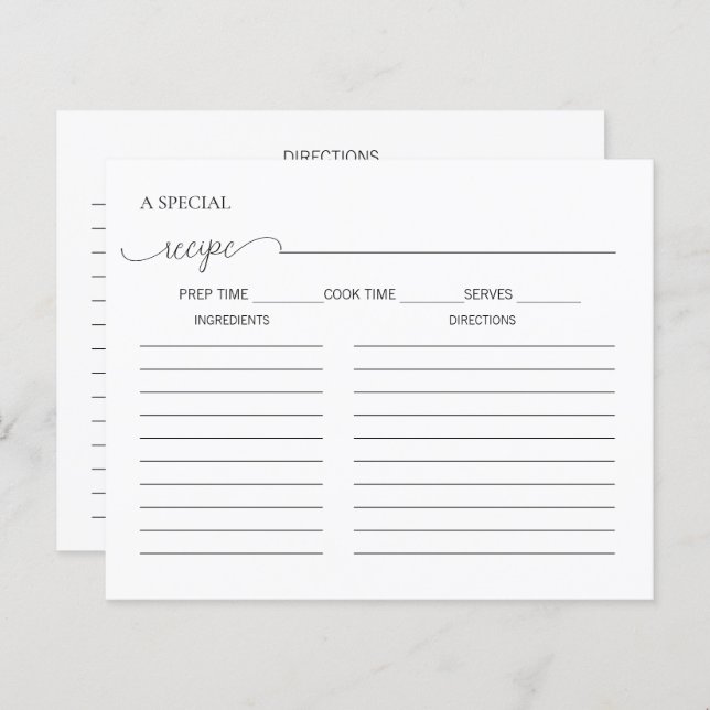 Placa de recebimento de Chá de panela de script mí (Frente/Verso)