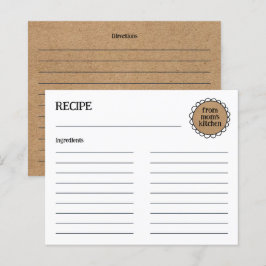 Placa de recebimento de porta rustica KITCHEN para