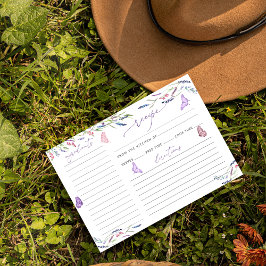 Placa de recebimento do Chá de panela das flores d