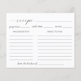 Placa de Receita do Chá de panela Cloud Nine