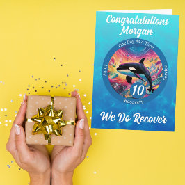 Placa de recuperação do Oceano - Cartão de Sobried