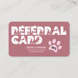 Placa de Referência de Impressão da Pet Services P