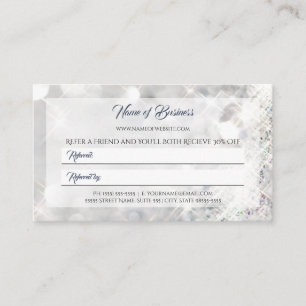 Placa de Referência Sparkle Glitter Diamond FAUX E