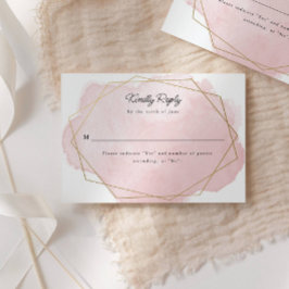 Placa de Resposta de Aquarela Rosa Bat Mitzvah