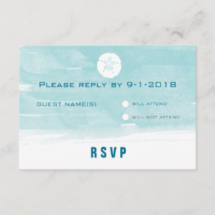 Placa de Resposta de Dólar de Areia de Aquarela