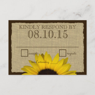 Placa de Resposta de Girassol e Burlap, Russo do P