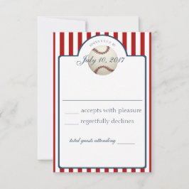 Placa de Resposta de Stripe de Baseball