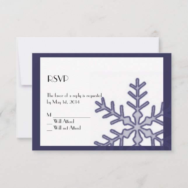 Placa de resposta do Casamento no inverno marinho  (Frente)