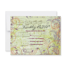 Placa de resposta MUSICAL RED POPPY Bat Mitzvah