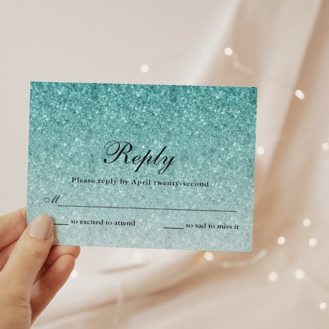 Placa de resposta personalizada Glitter Glitter Az (Criador carregado)
