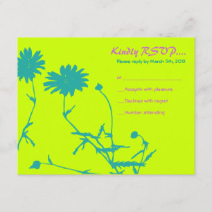Placa de Resposta Retroativa Daisy Bat Mitzvah
