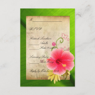 Placa de resposta RSVP 3