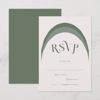 Placa de resposta RSVP agora louca
