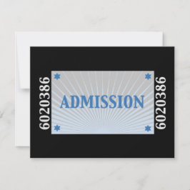 Placa de resposta RSVP do Bar Rock Star Mitzvah