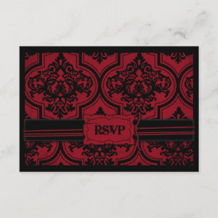 Placa de RSVP de Noite Vampiro B2