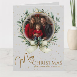 Placa de saudação de grande Cartões de foto de Nat