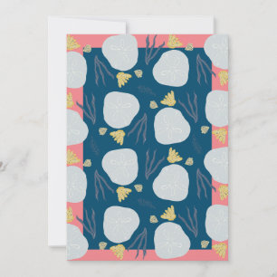 Placa de Saudação Desenhada à Mão de Praia