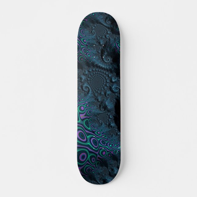 Placa de skate BoomGoo™ F784 "Chuva Roxa" leve 2 (Frente)
