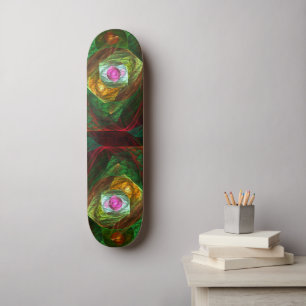 Placa de skate de Abstrato de Conexões Dinâmicas