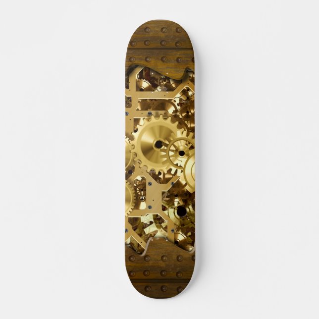 Placa de skate Radical Steampunk 3 (Frente)