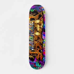 Placa de skate Radical Steampunk 6