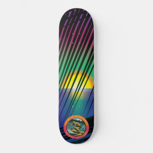 Placa de Skate Sunset Palm