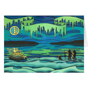 Placa de Vazio para pintura árctica - Cartões Impr