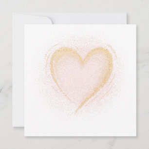Placa de Vazio Sparkly Heart