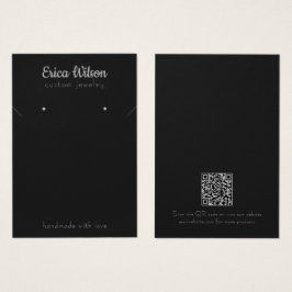 Placa de vídeo com colar de colar preto simples