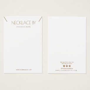 Placa de vídeo de colar minimalista