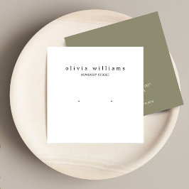 Placa de vídeo de escuta simples quadrada