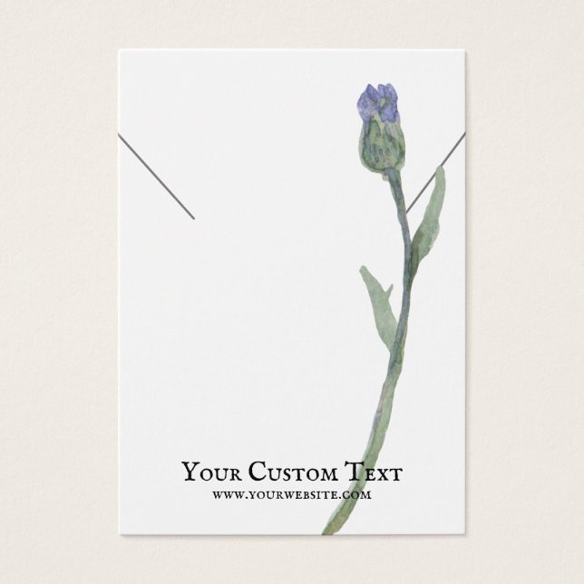 Placa de vídeo de joalharia no colar ・ Flor de pas (Frente)