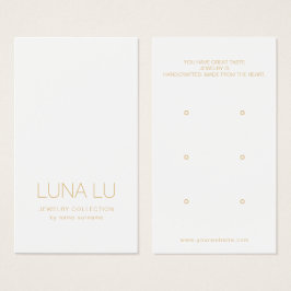 Placa de vídeo de joias minimalista