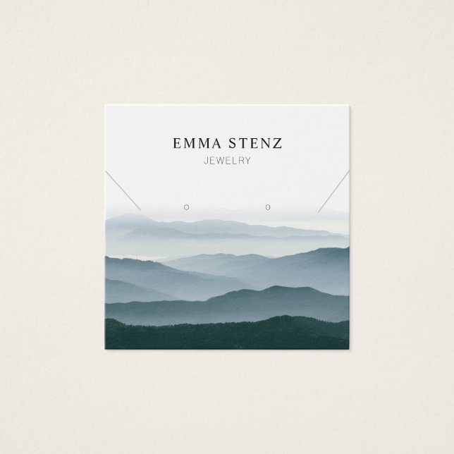 Placa de Vídeo do Colar ・ Montanhas do Pastel (Frente)